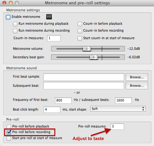 reaper-6-pre-roll-settings